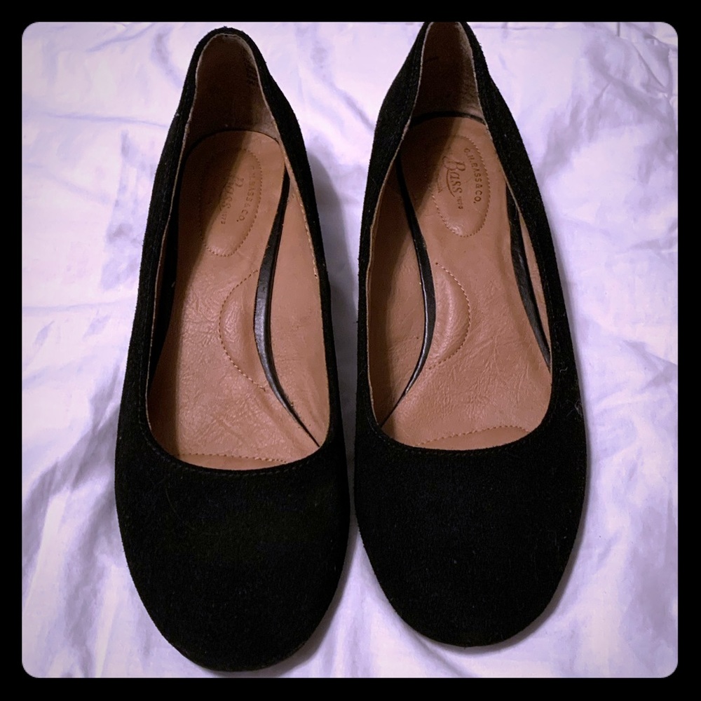 Bass Black Wedges